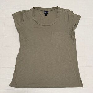 Patagonia Olive Short Sleeve Tee